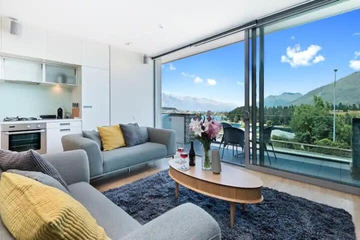 Luxury Lakeview 2 Bedroom Apartment Queenstown Dış mekan fotoğraf
